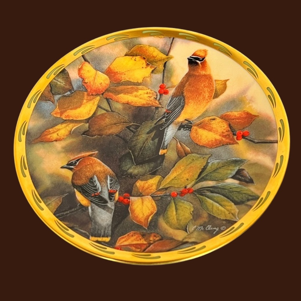 "Among the Berries" Catherine McClung Lenox Plate - Picture 4 of 7